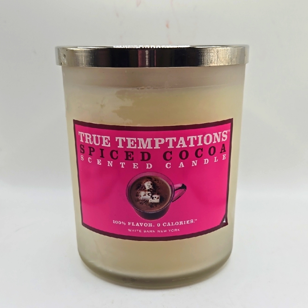 Rare True Temptations Spiced Cocoa Triple-Wick Large Jar Candle